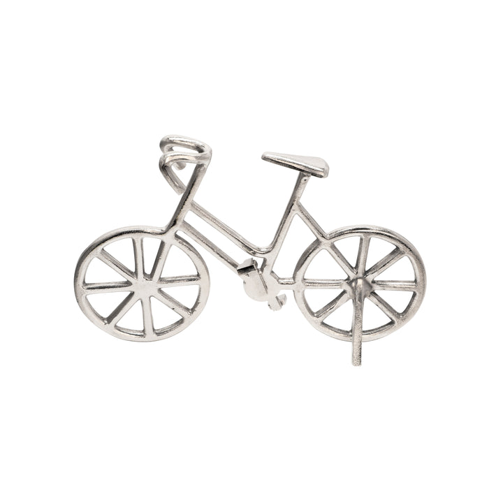 The Cute Silver Bicycle