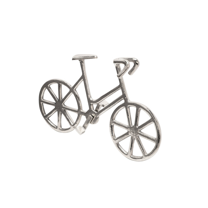 The Cute Silver Bicycle