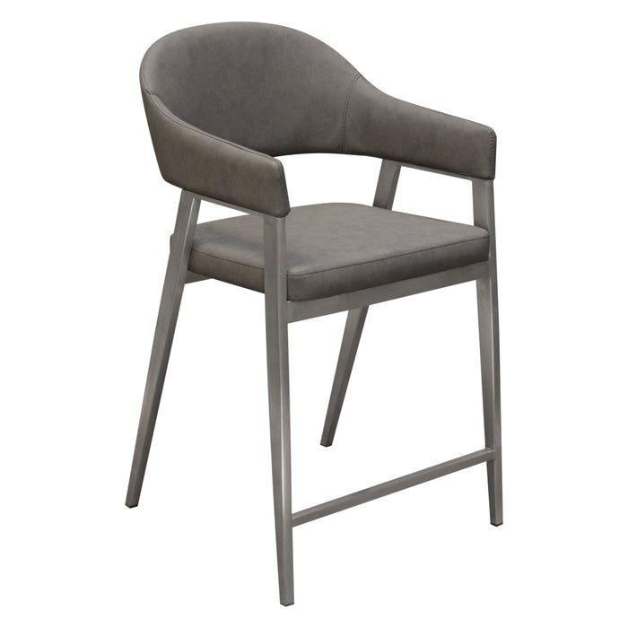 Adele Sleek Counter Chairs, Set of 2