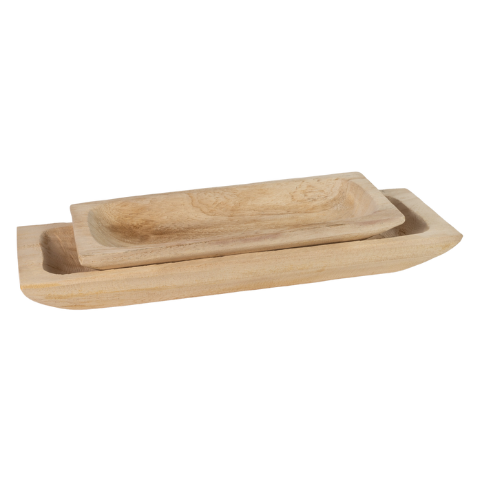 natural wood tray 