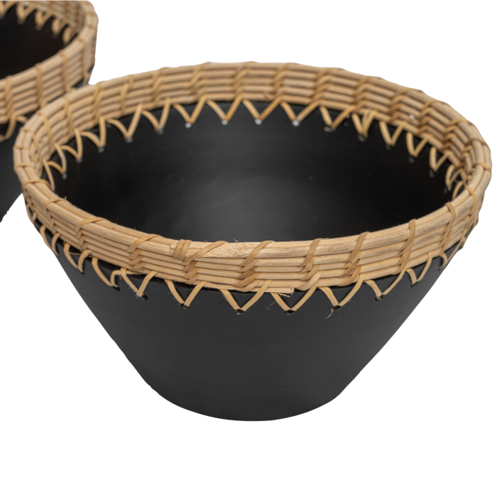 Tribal Woven Bowls - Set of 2