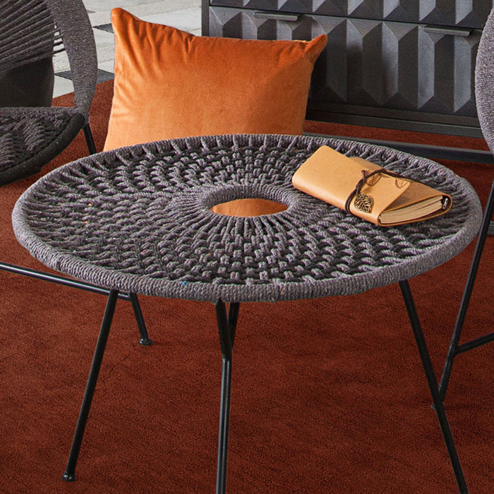 Pablo Accent Table Hand Woven
