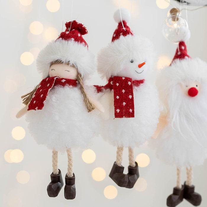 Softest Christmas Plushies I Ornaments - Set of 10